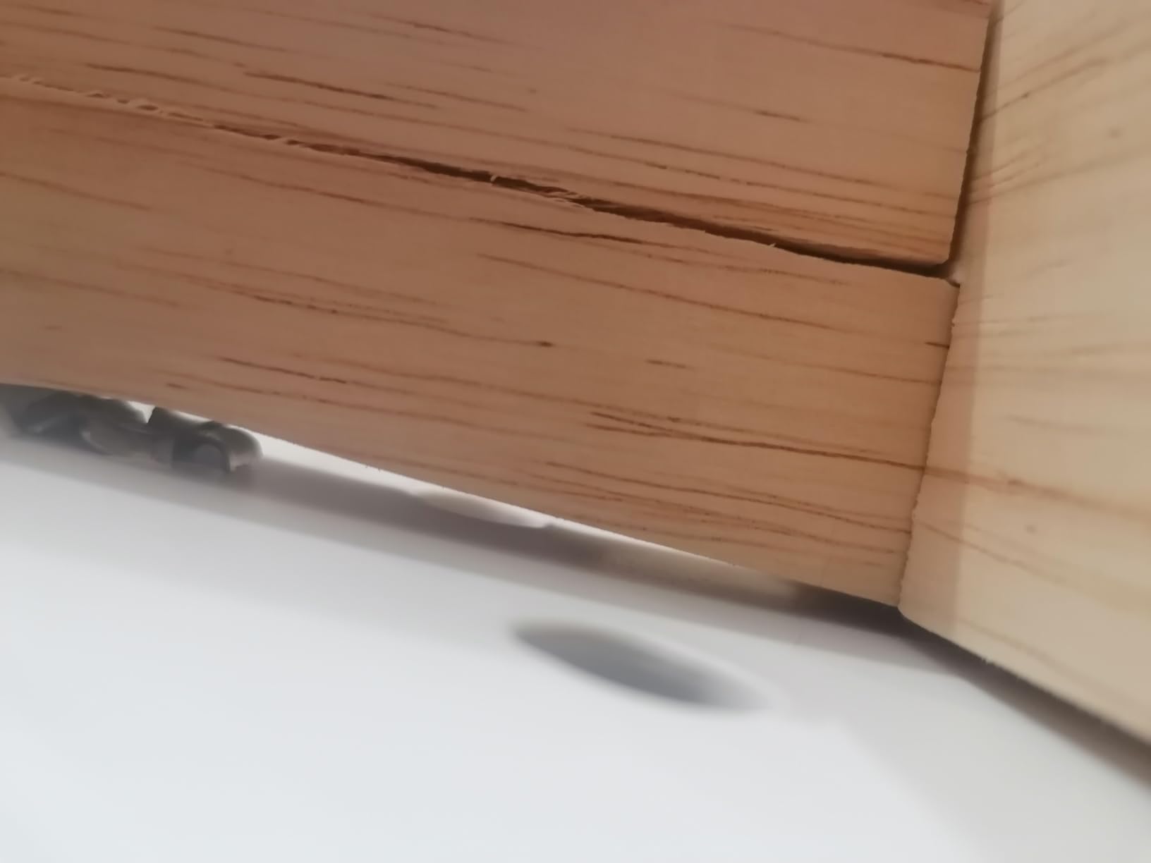 Baroni Home sedia pranzo ufficio bianca gambe legno 1 pezzo