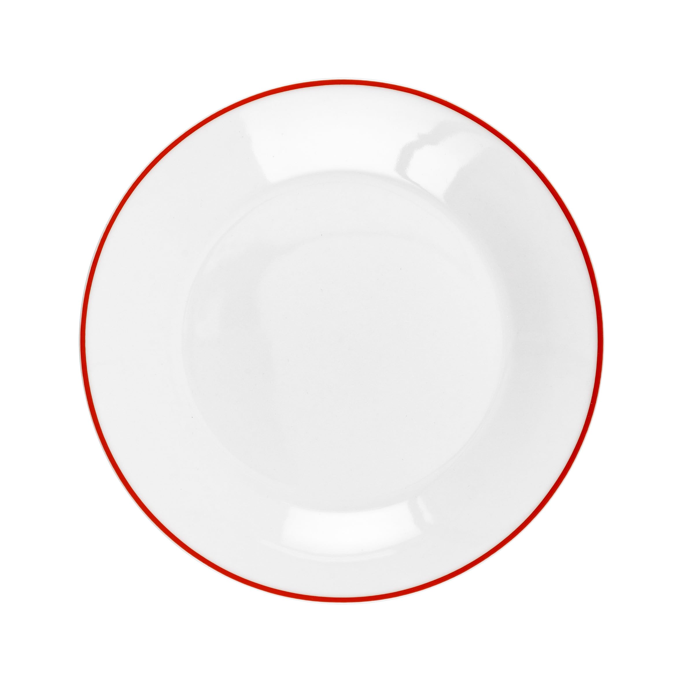 Baroni Home Red Line servizio piatti 18 pezzi porcellana