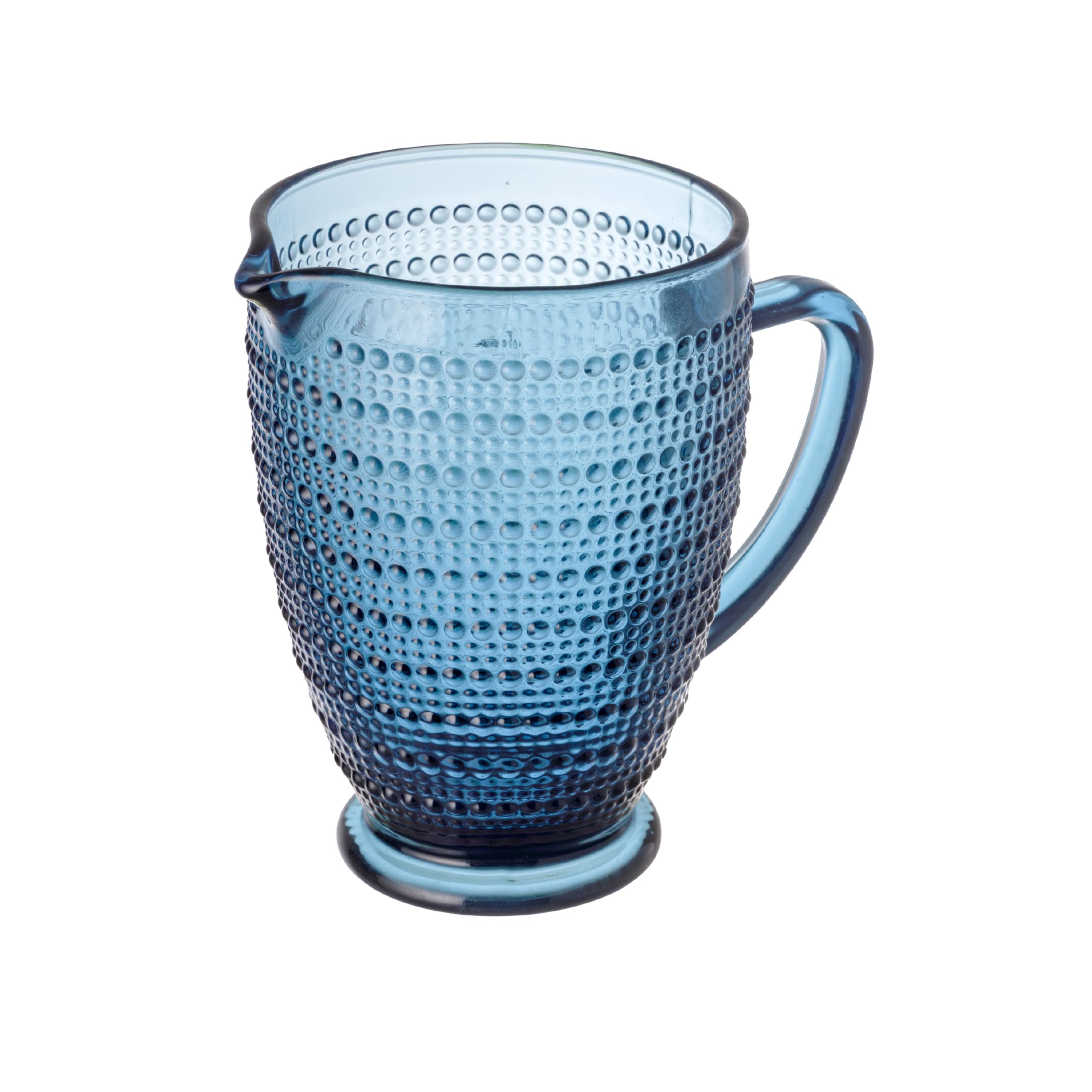 Baroni Home Caraffa Vetro Trasparente Pois Antigoccia 1L