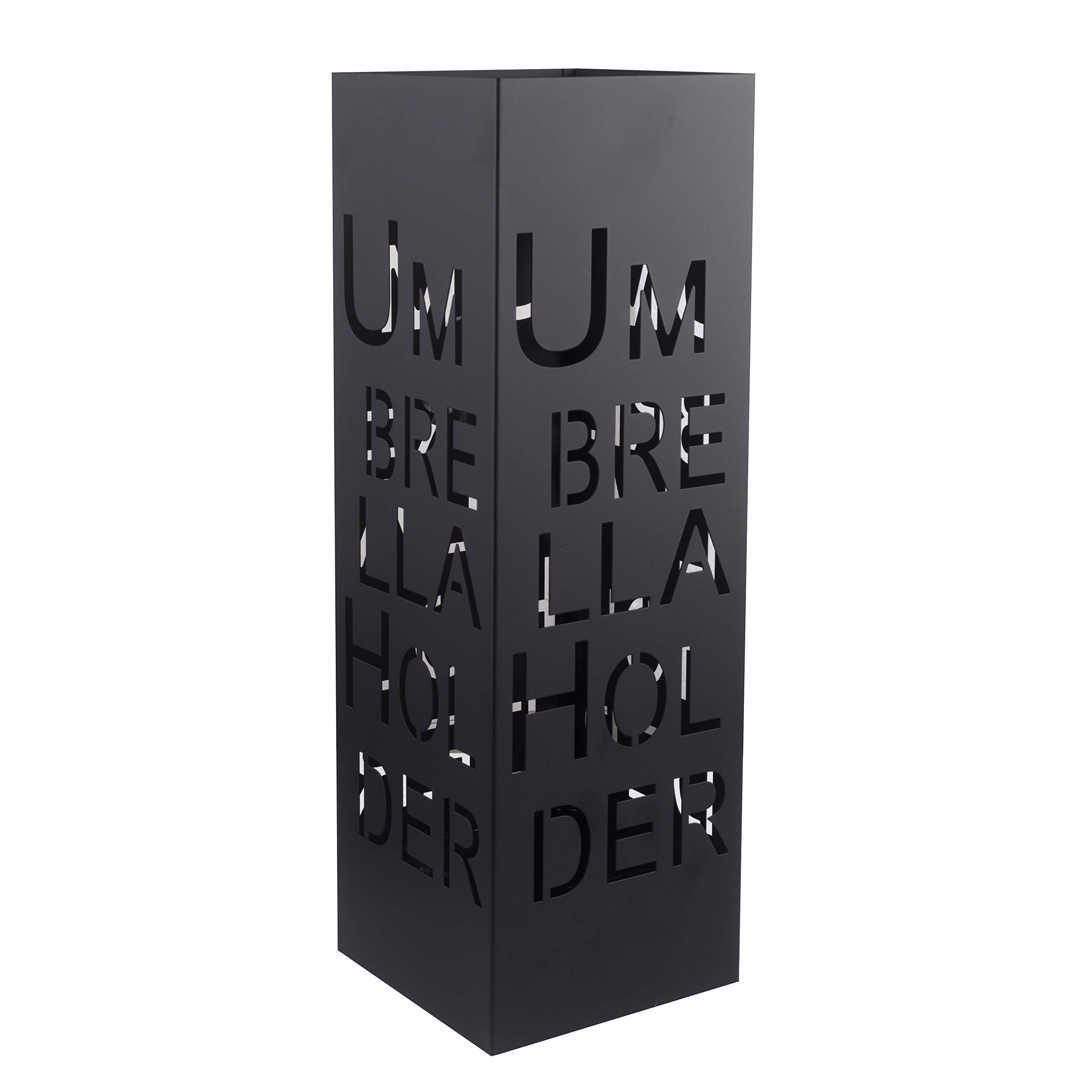 Baroni Home Portaombrelli Umbrella Holder Bianco 15,5x15,5x49
