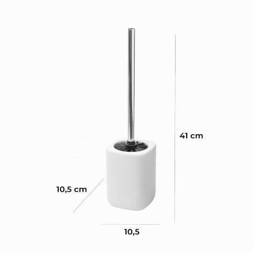 Baroni Home Modern Scopino WC Ceramica Bianco Resistente