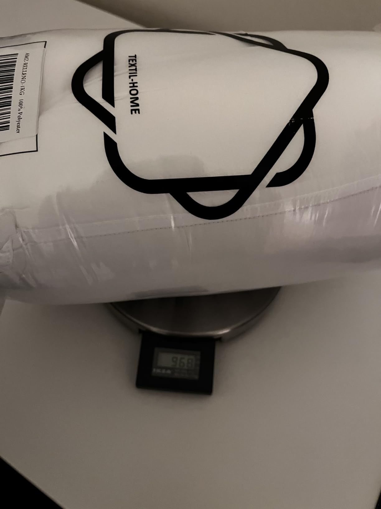 Textilhome Imbottitura Microfibra per Cuscini 1 kg Anallergica