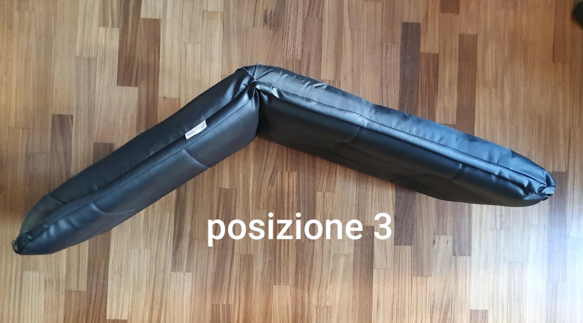 bonVIVO EASY Comfort Poltrona da Terra Pieghevole 5 Posizioni