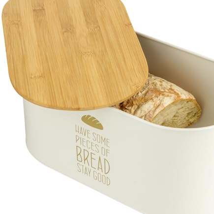 Baroni Home Happy Portapane Metallo 34x18x15 cm