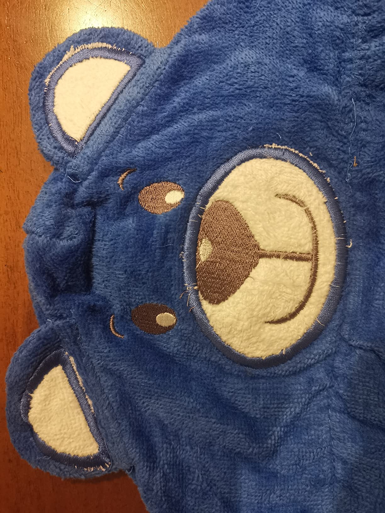 Baroni Home Accappatoio Bimbo Blu 0-2 Anni Cotone
