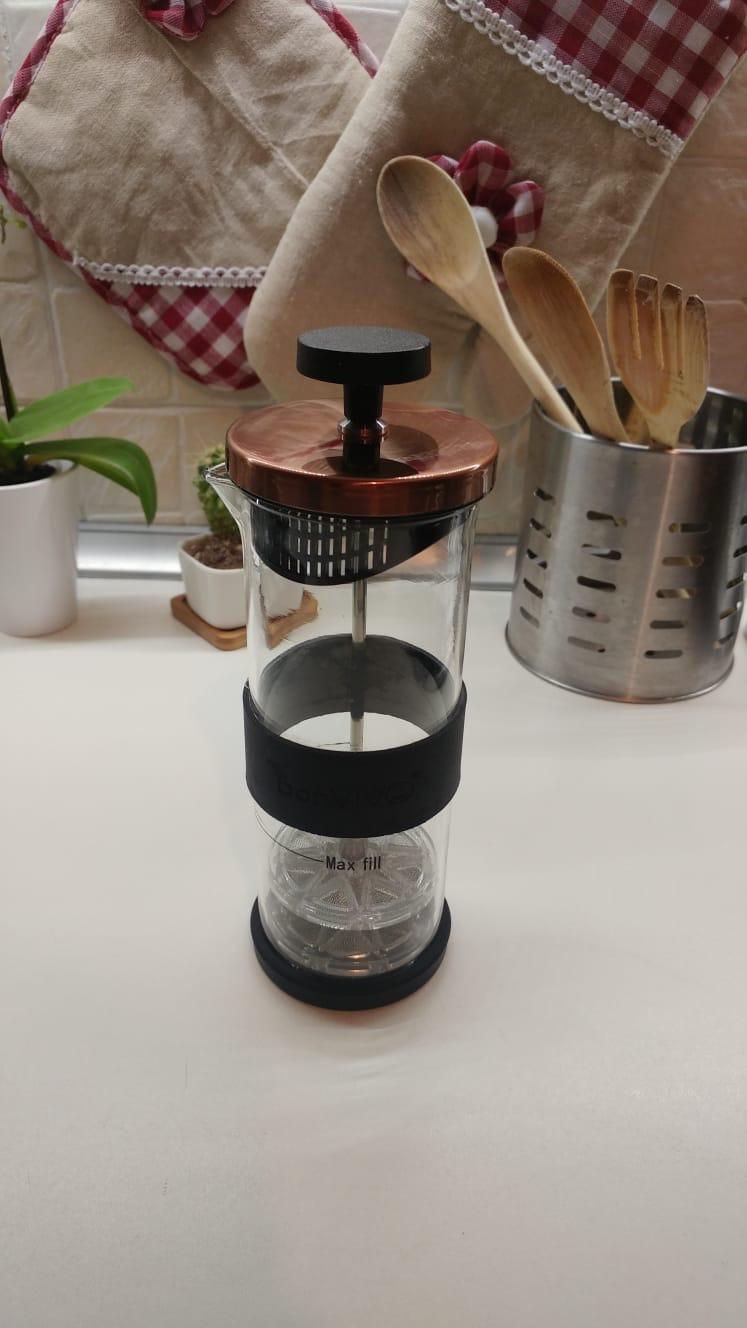 bonVIVO FOMO montalatte manuale 400 ml rame
