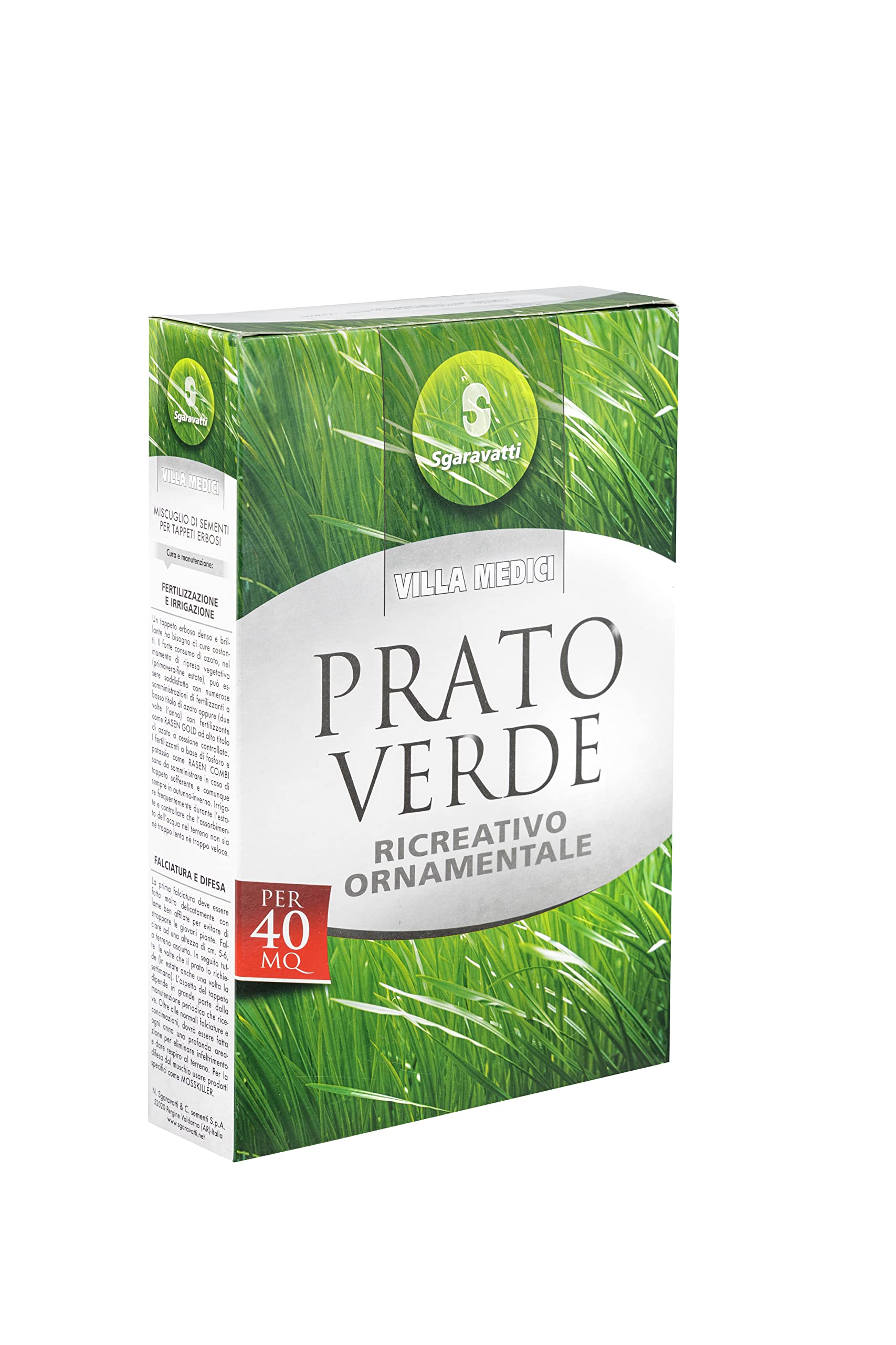 Baroni Semi Prato Ornamentale 40 Mq Alta Germinabilità