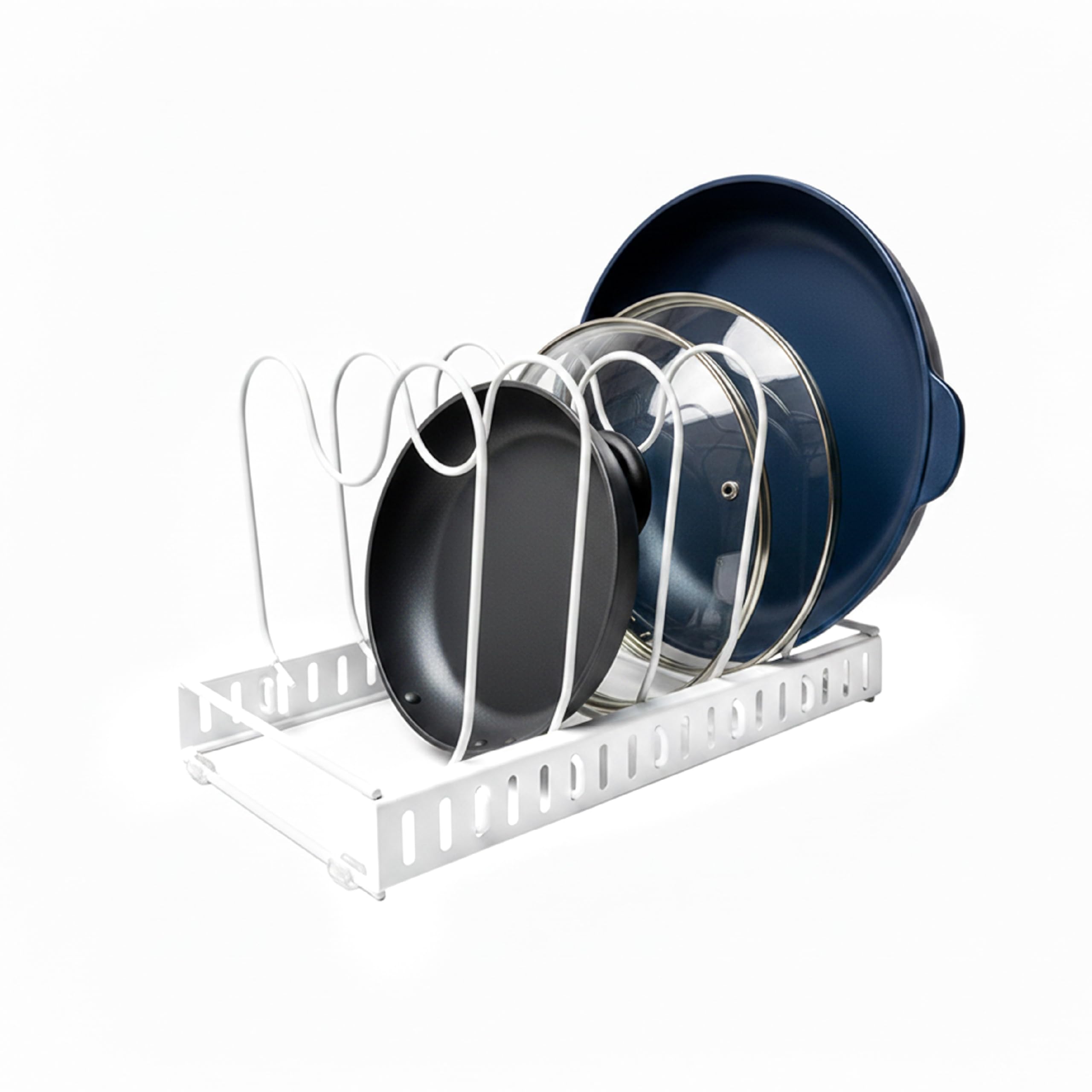 Baroni Home Scolapiatti Metallo Nero 18x30x18,5 cm 5 divisori