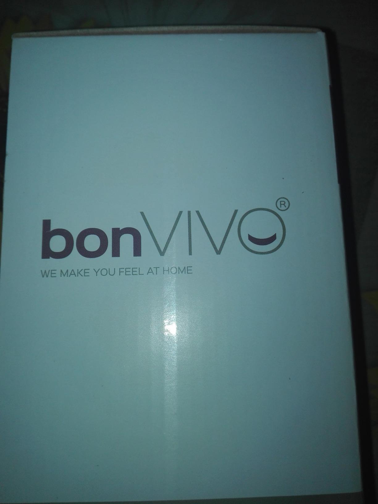 bonVIVO French Press Caffettiera Stantuffo Rame 8 Tazze Vetro