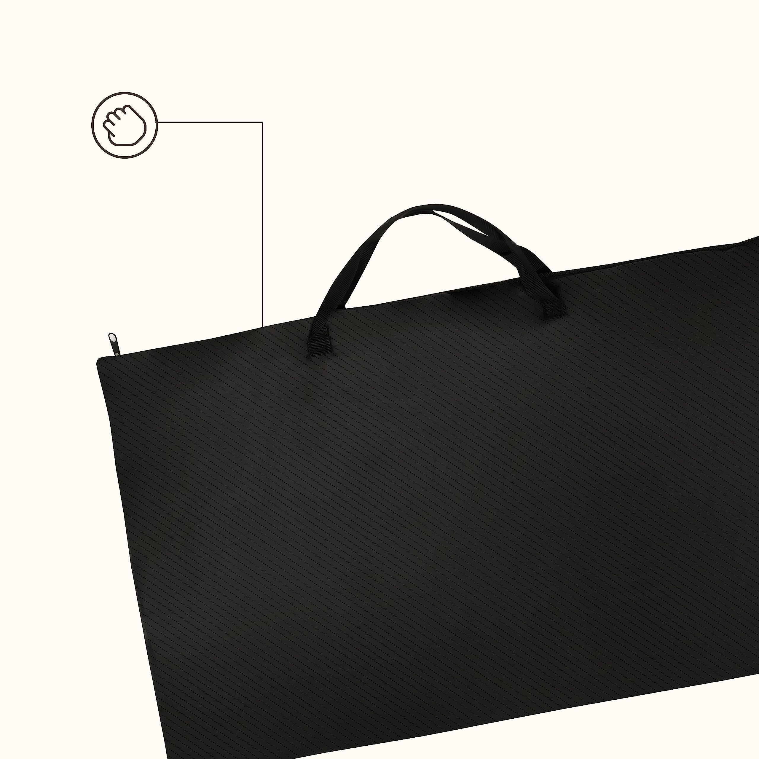 Baroni Home recinto pieghevole marrone L 96x60x45 cm