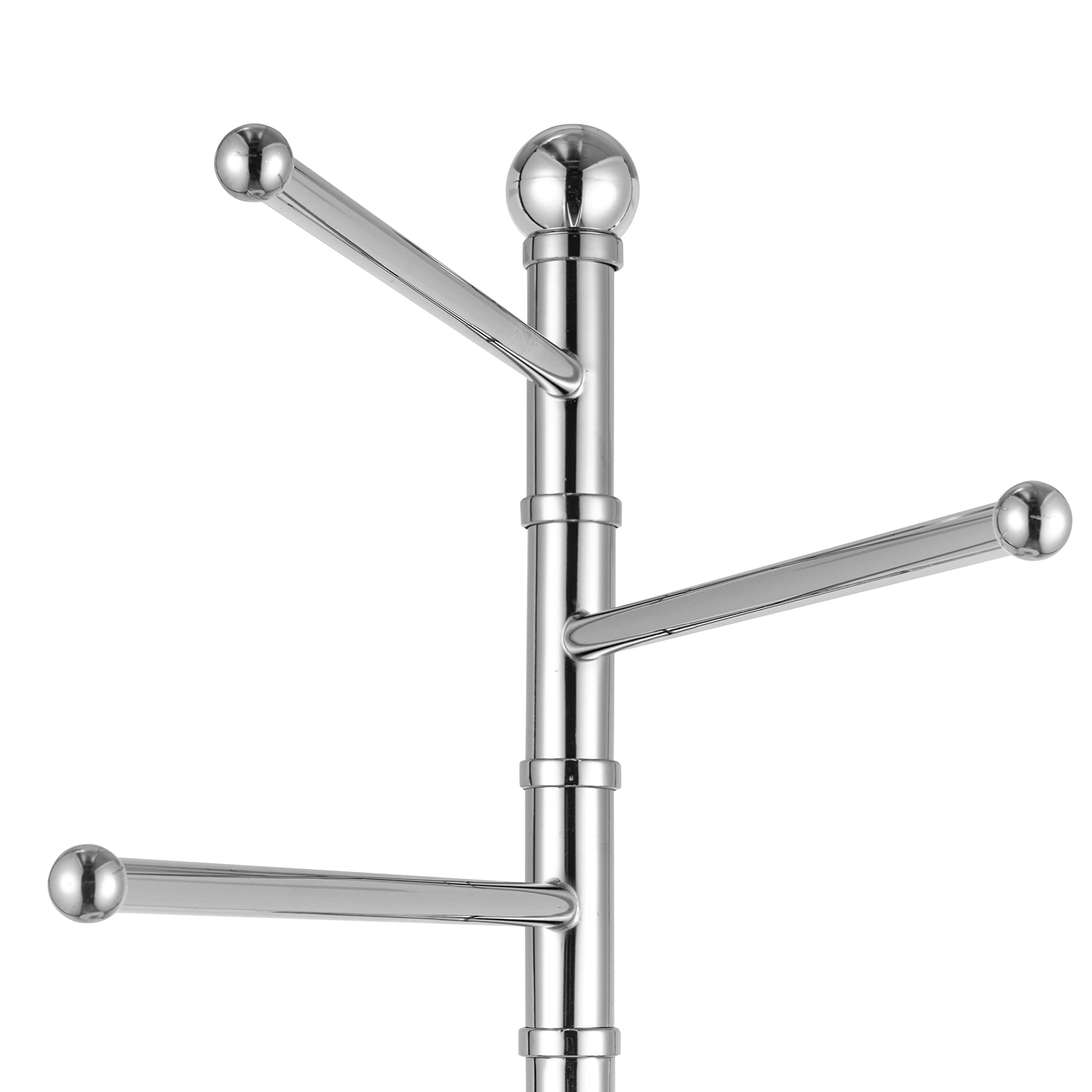 Baroni Home piantana portasciugamani acciaio 44x23x89 cm