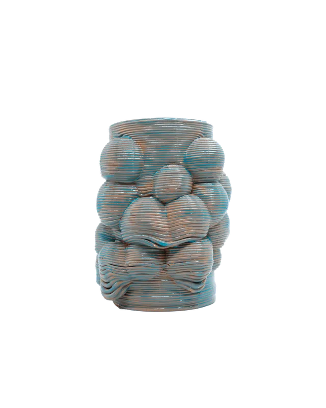 SuperForma Bolle 03 vaso azzurro turchese