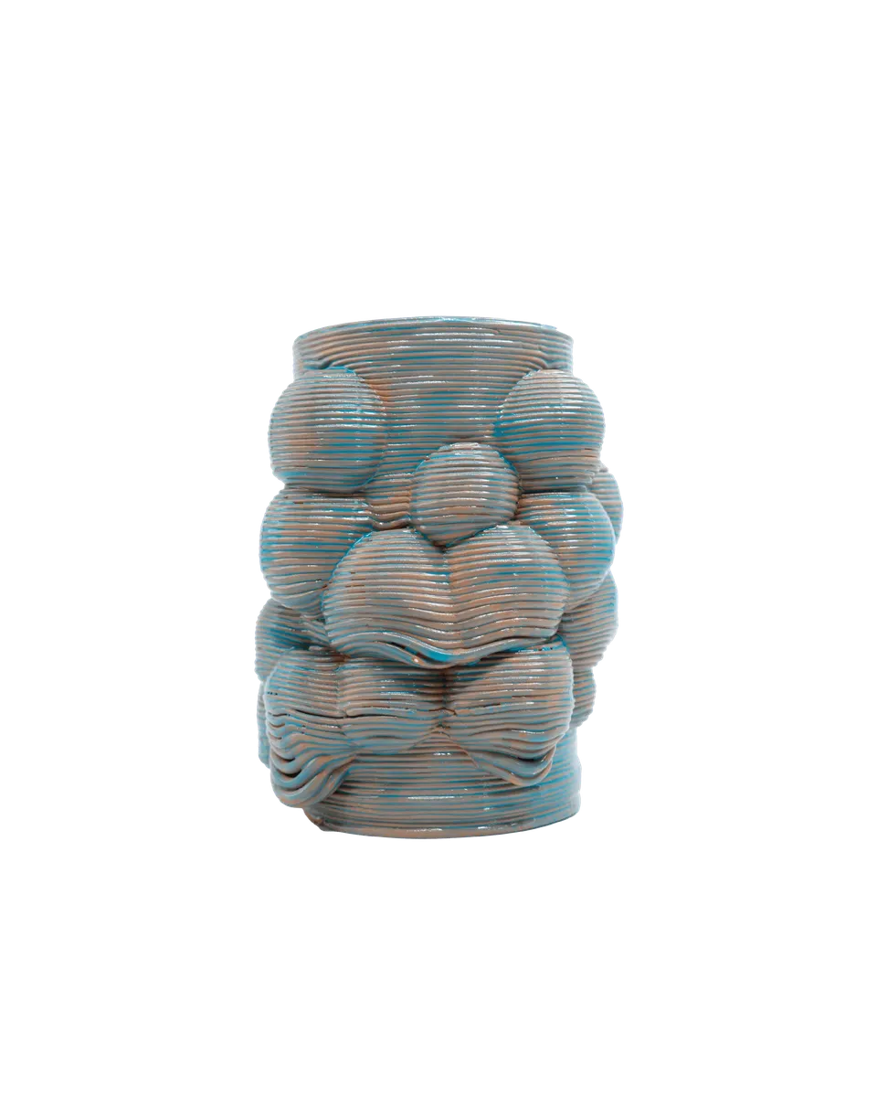 SuperForma Bolle 03 vaso azzurro turchese