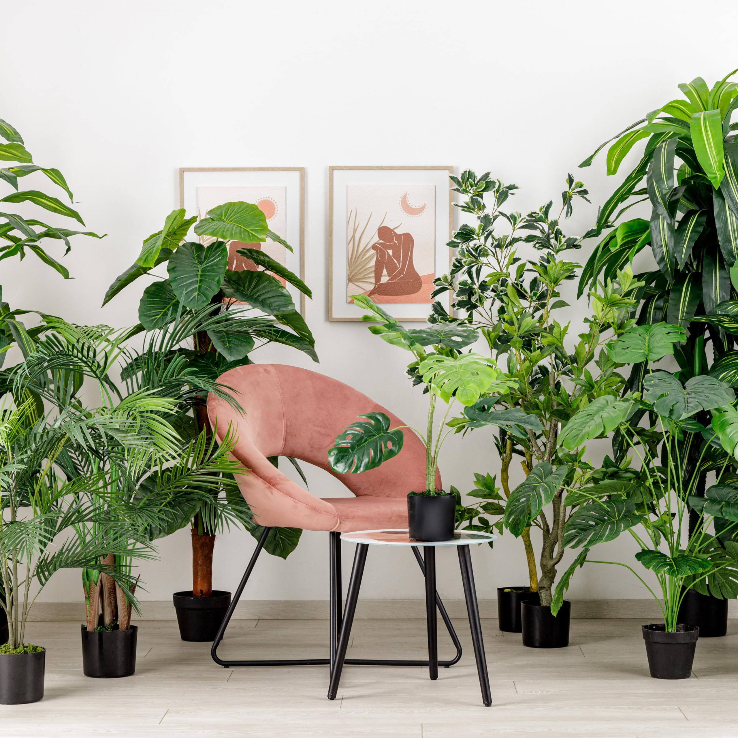 Baroni Home Pianta Artificiale Dracaena 100 cm da Interno