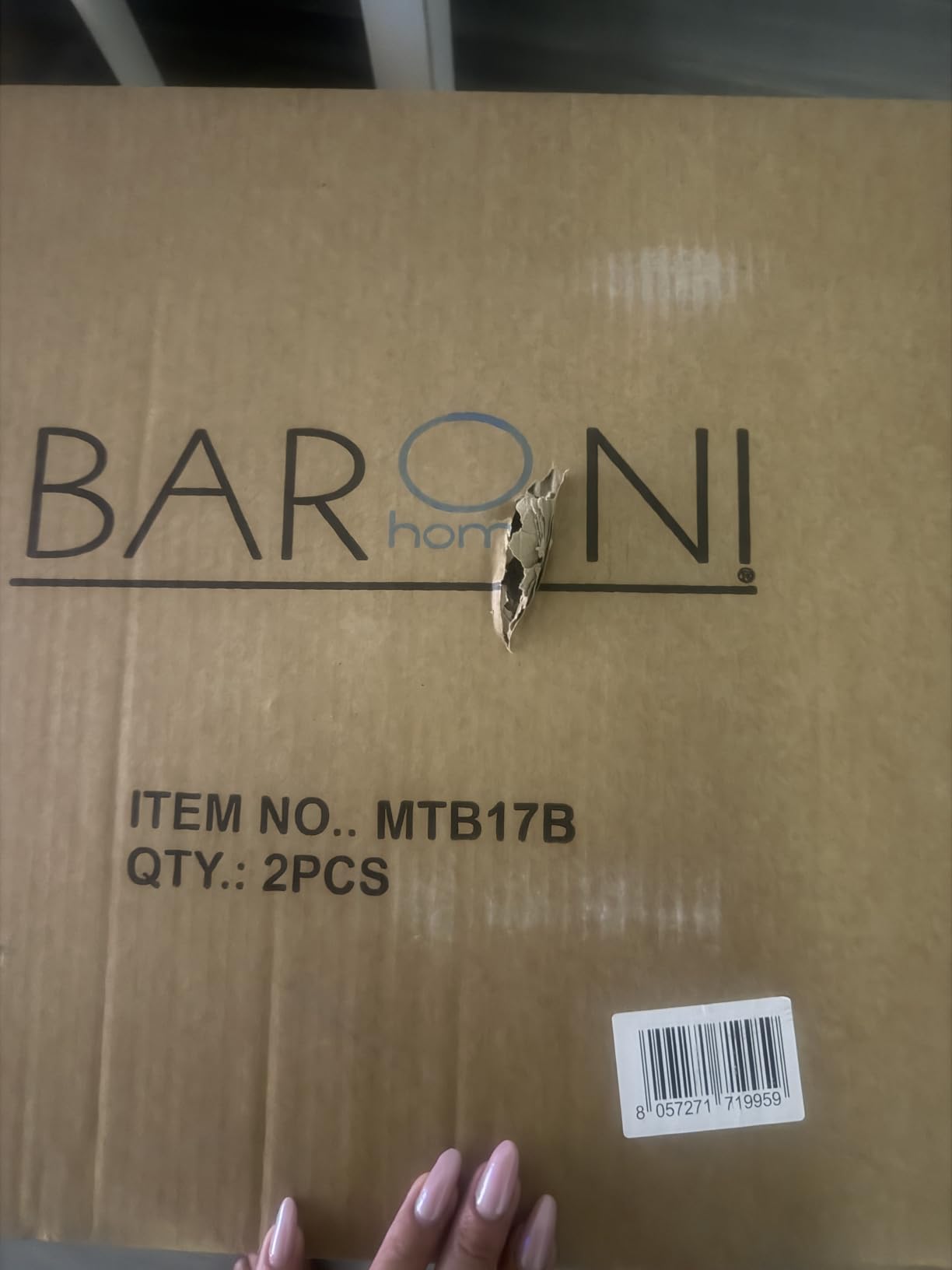 Baroni Home sgabello bar girevole nero altezza regolabile