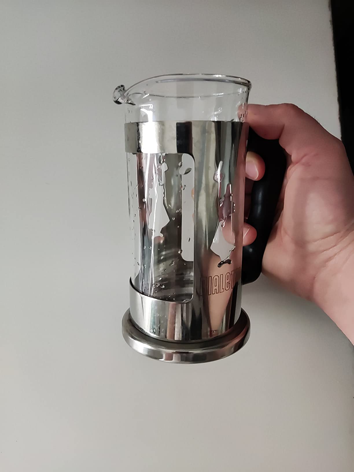 bonVIVO caraffa vetro borosilicato 1 L ricambio french press