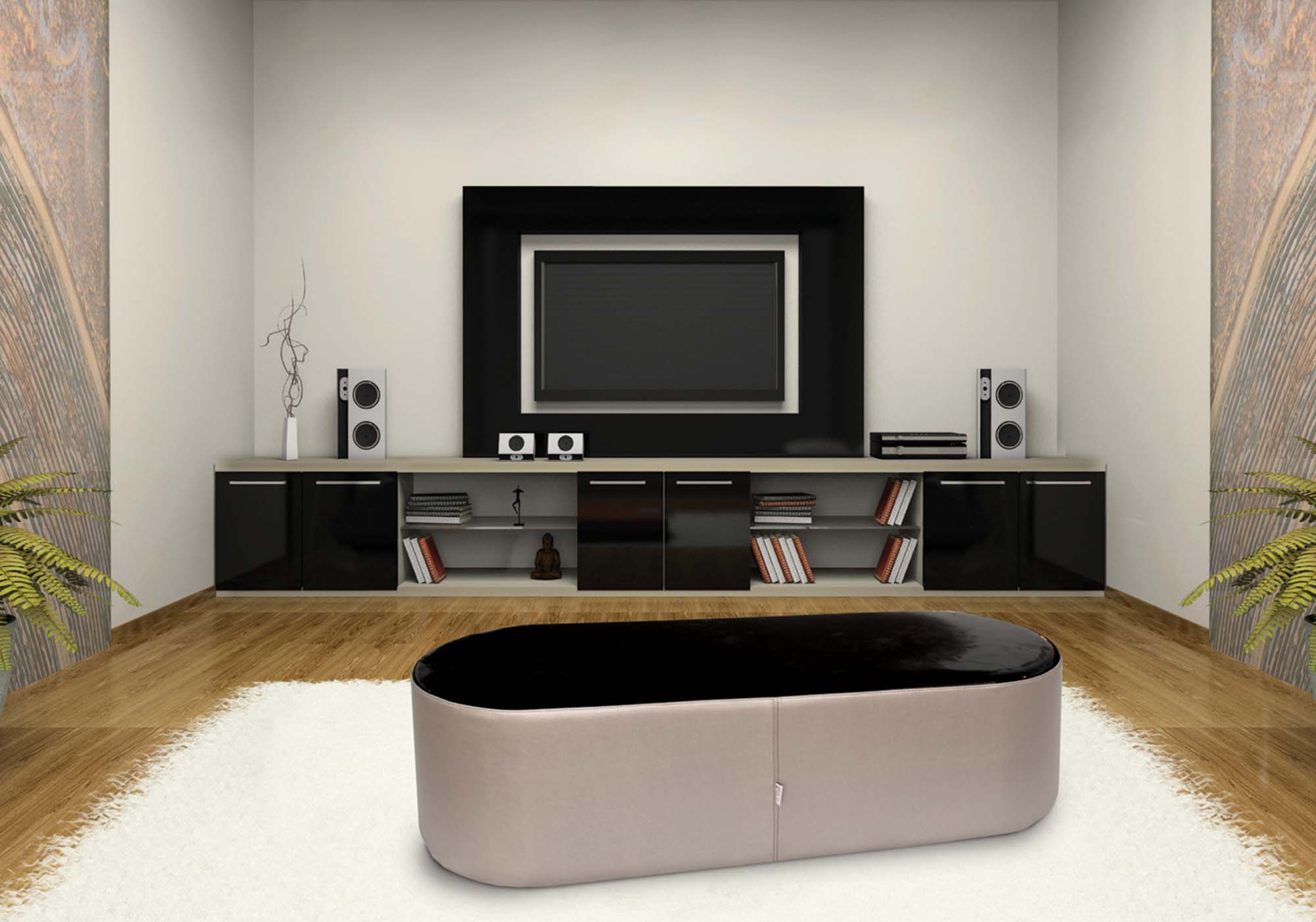 Spouf Essenza e Forma Free Life Pouf da Soggiorno