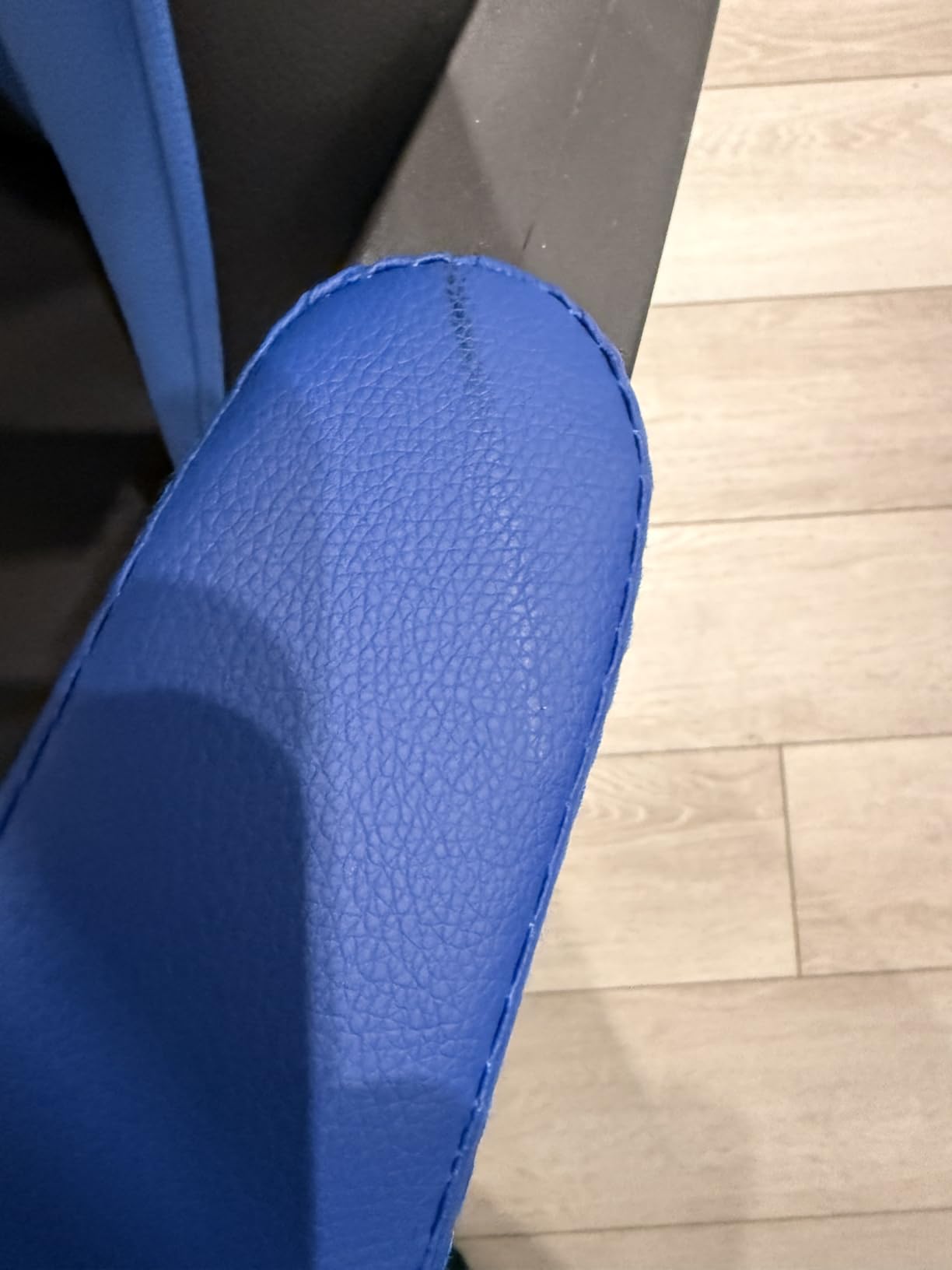 Baroni Home Sedia Gaming Ufficio Blu Ergonomica
