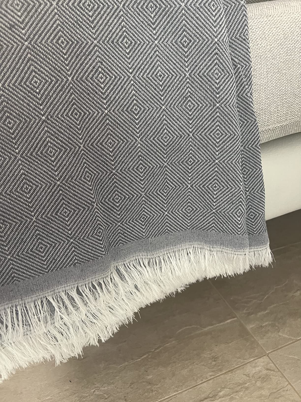 Textilhome telo copridivano Dante 180x285 cm perlato