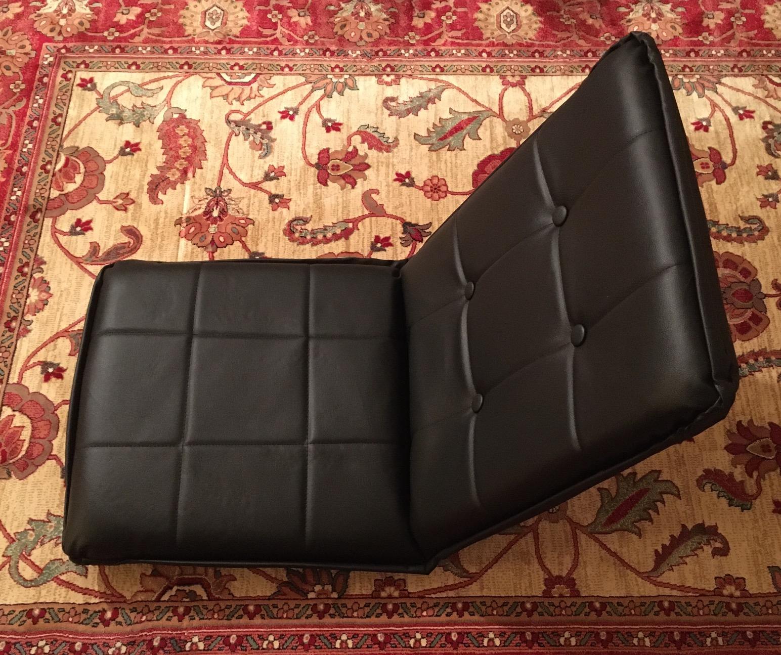 bonVIVO EASY Comfort Poltrona da Terra Pieghevole 5 Posizioni